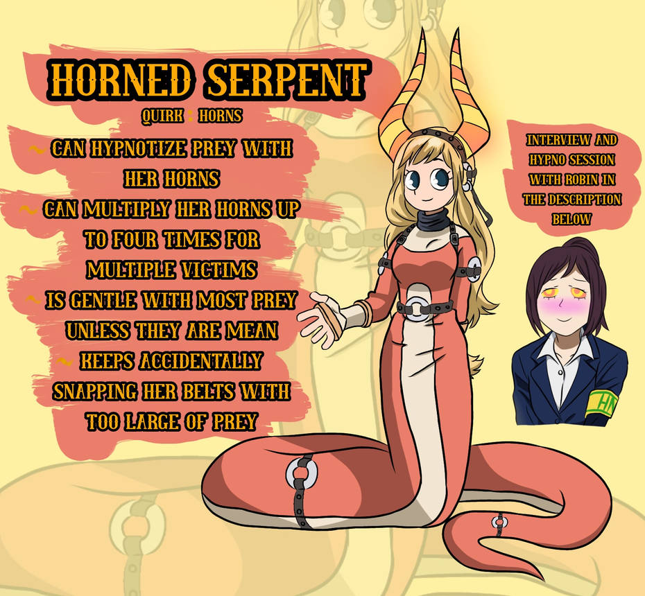 MLA Horned Serpent by ItsyBitsyStories on DeviantArt
