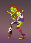 Jessie Zombie by JR-T