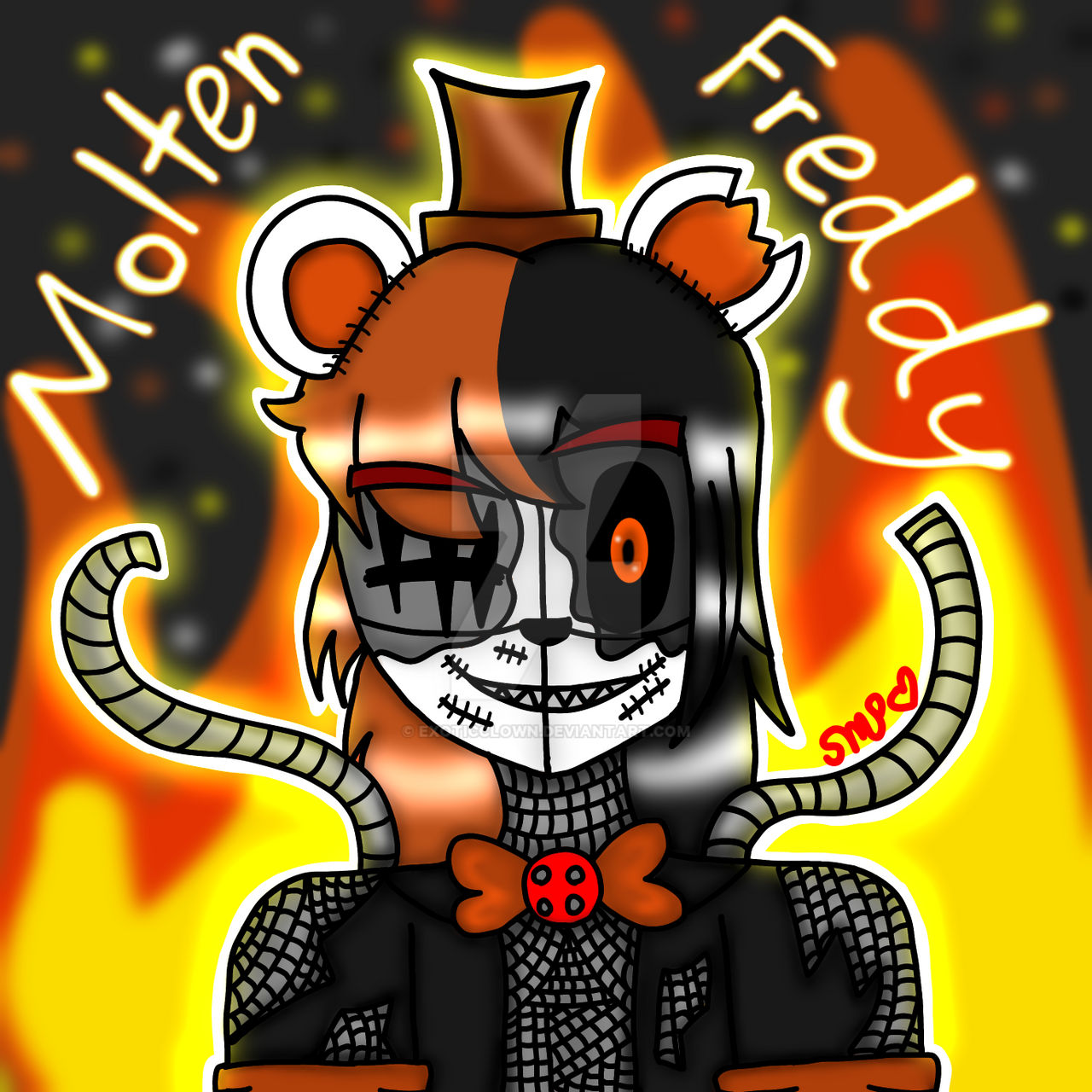 Molten Freddy:. Fan Art by JuliArt15