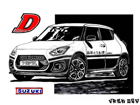 Suzuki Swift Sport ZC33S - Initial D Project