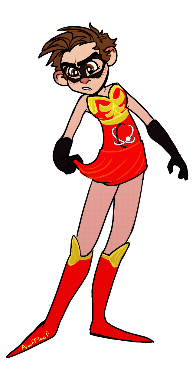 Red Electron sticker by AloofFloof on DeviantArt