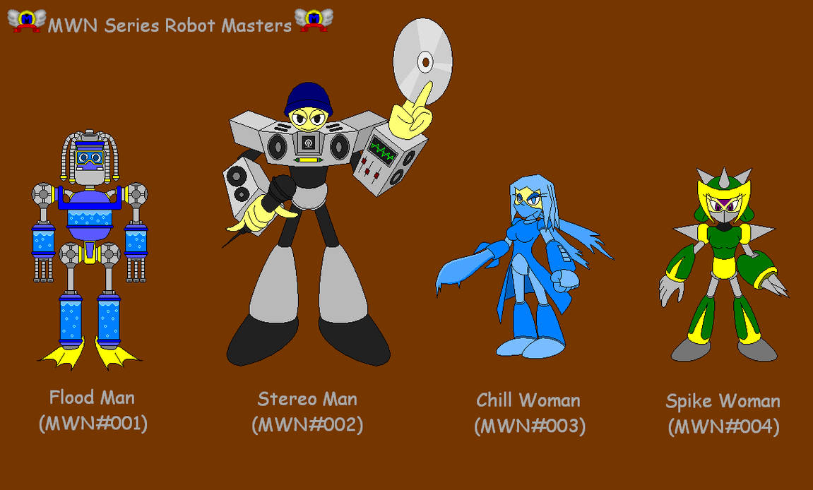 Mwn Series Robot Masters 1 By Slam422 On Deviantart Mwn Series Robot Masters 1 By Slam422 On Deviantart