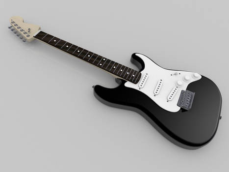 Black Stratocaster
