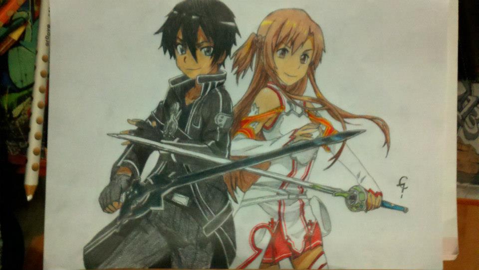 Kirito-Asuna (Sword Art Online)