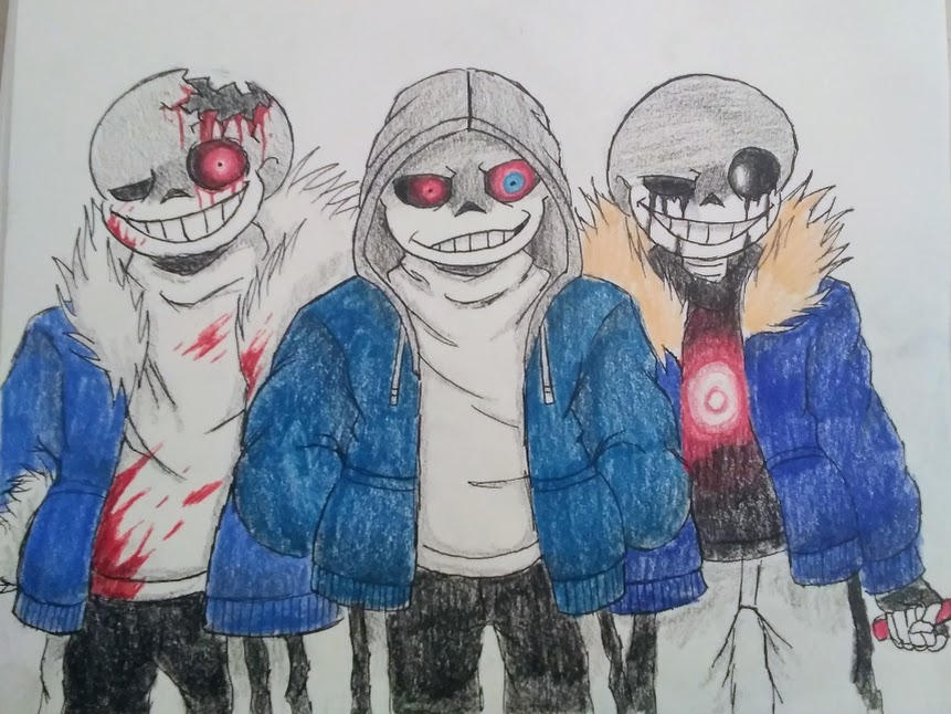 Murder Time Trio by lime-imposter09 on DeviantArt