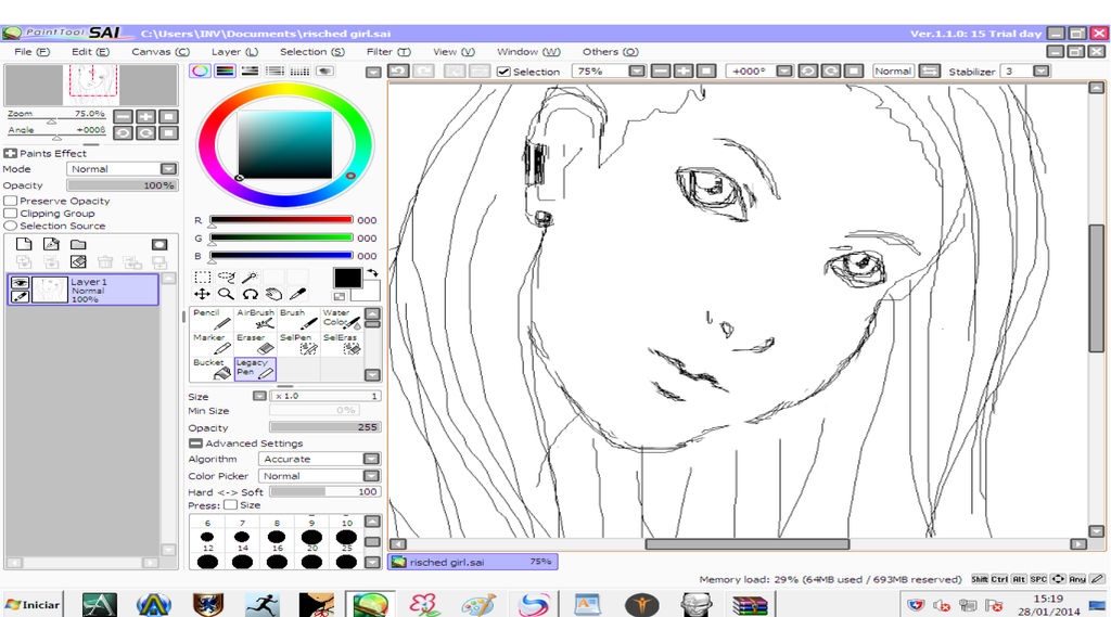 sample girl by bel-otomedrawer on DeviantArt