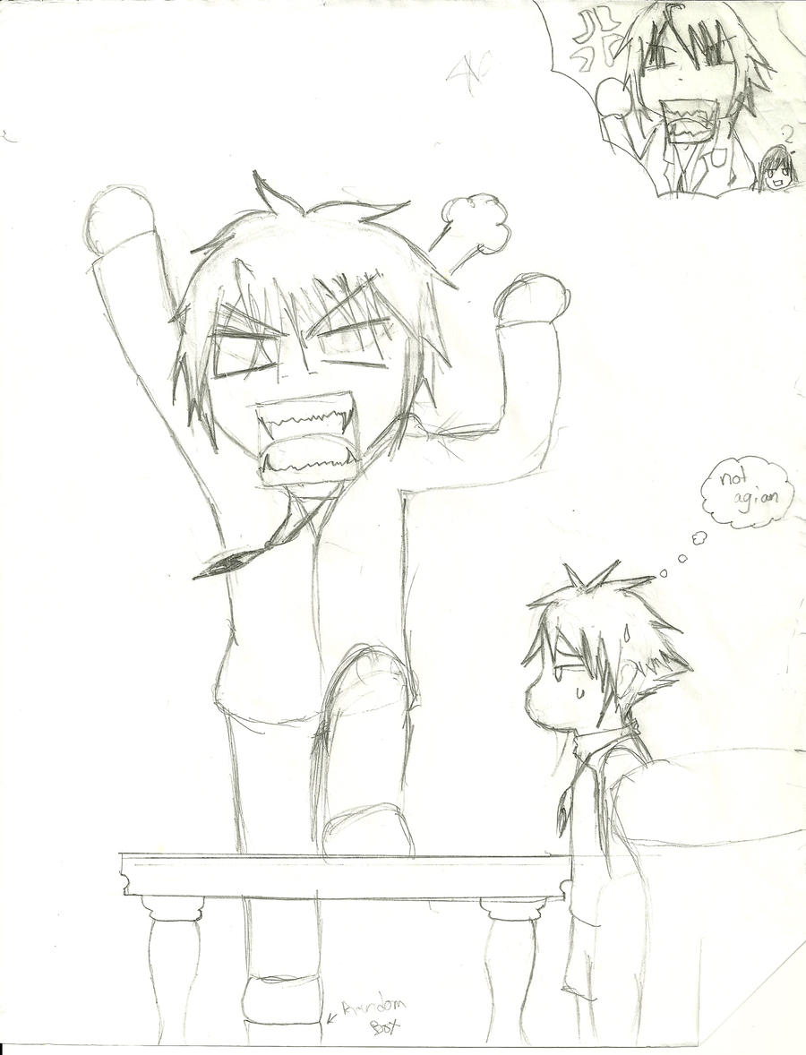 Angry anime boy by KanakoSaku07 on DeviantArt