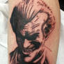 Joker Tattoo, 1st Pass