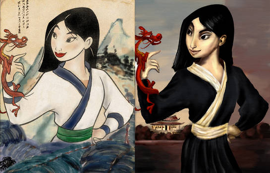 Disney Princess meme Mulan