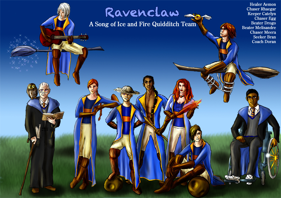 Ravenclaw Asoiaf Quidditch 2