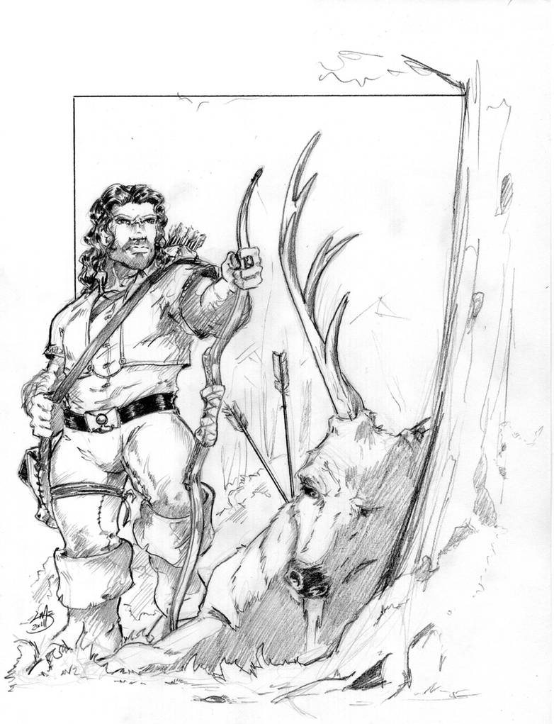 Dwarven Ranger Trapper by itSMEneon on DeviantArt