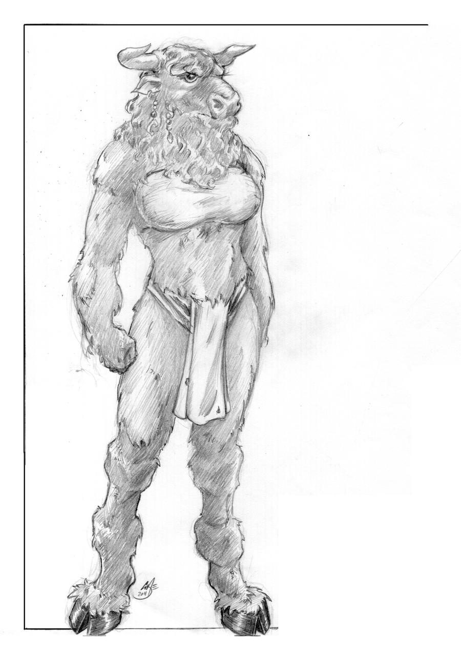 Minotaur female