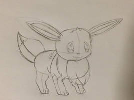 Trying to draw an eevee