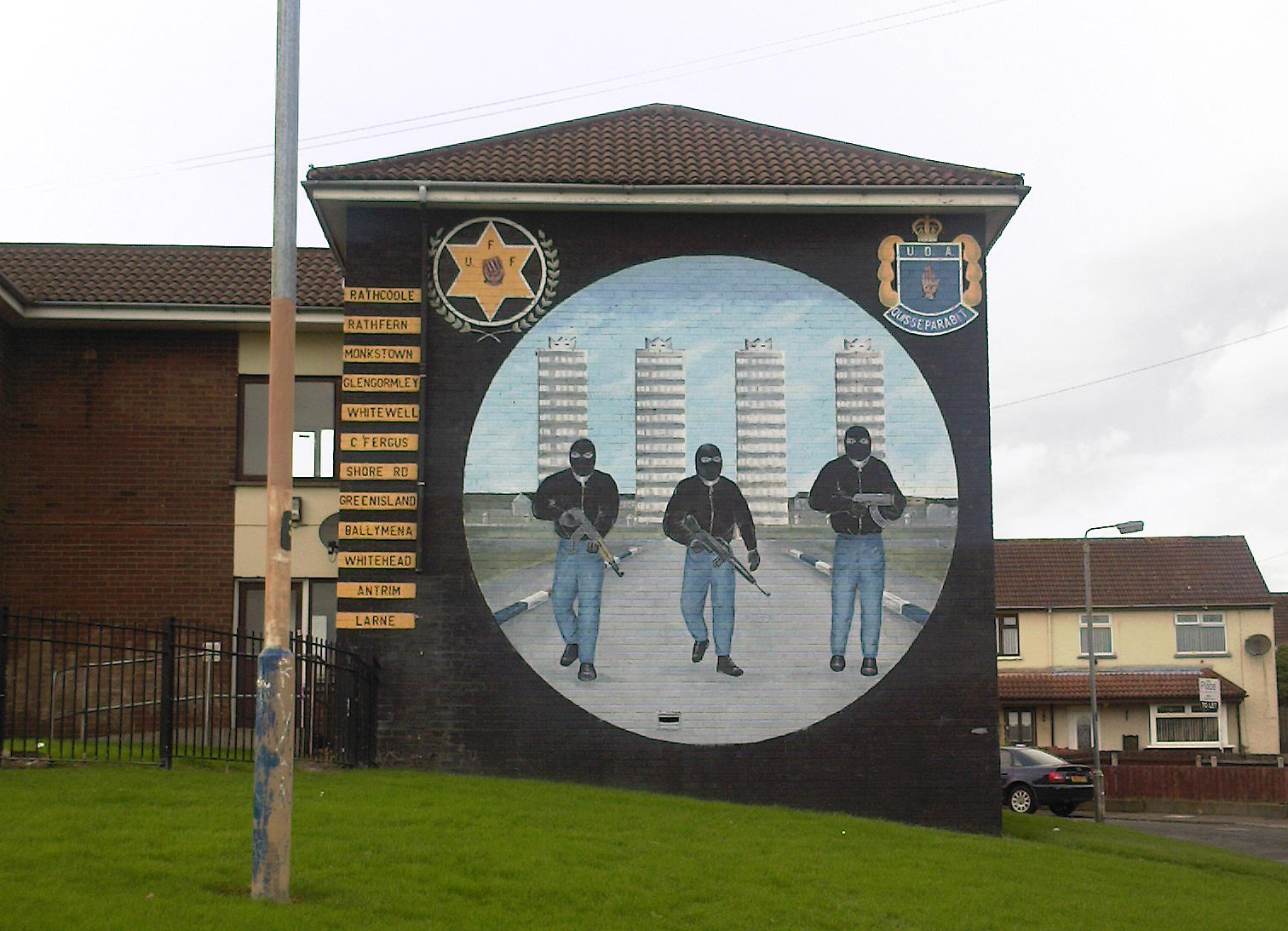 Rathcoole UDA mural