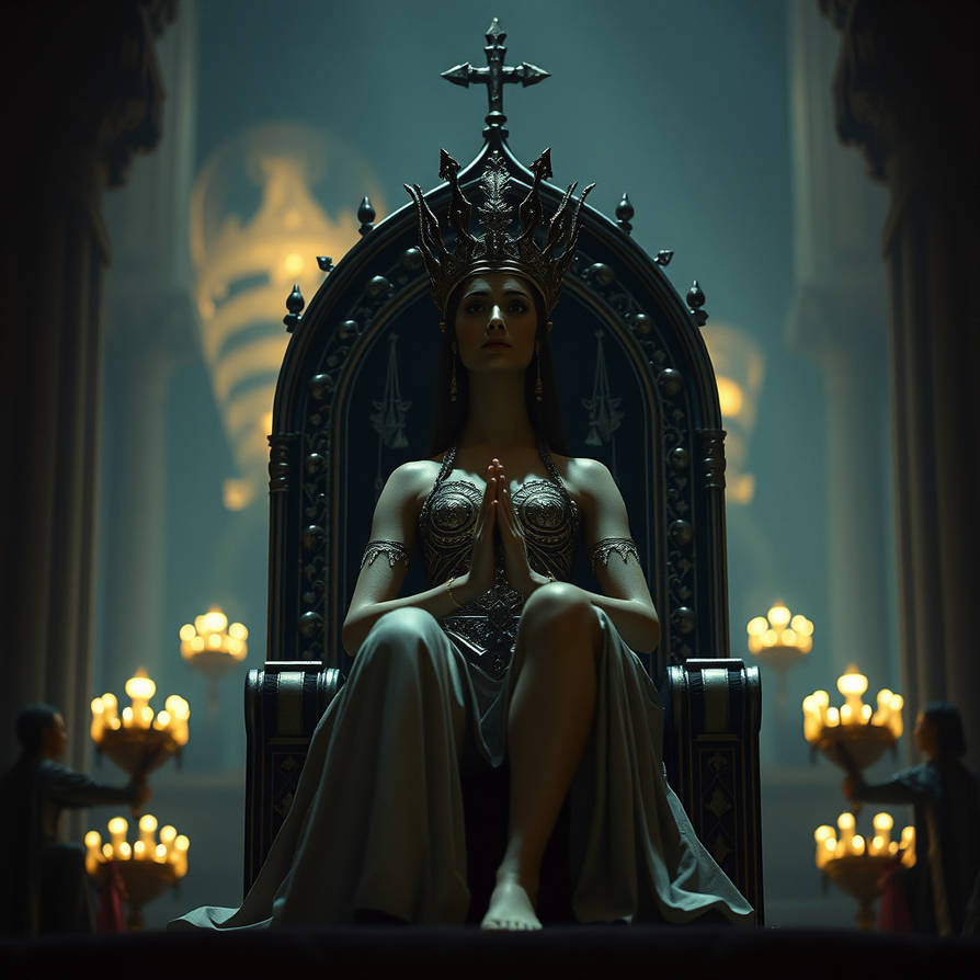 On Her Throne III