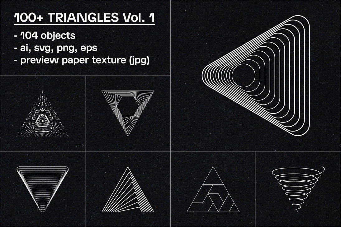 Triangles Vol. 1 by sonnedebahu on DeviantArt