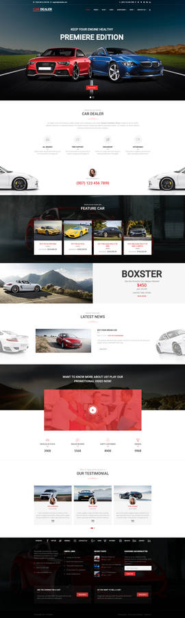 Car Dealer - Automotive WordPress Theme