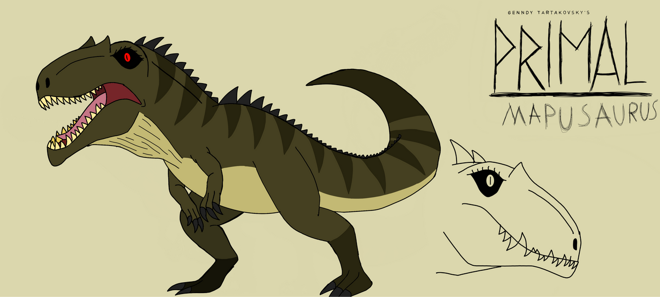 Primal style Mapusaurus by KingGiganoto5 on DeviantArt