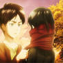 Mikasa and Eren: Lets go home