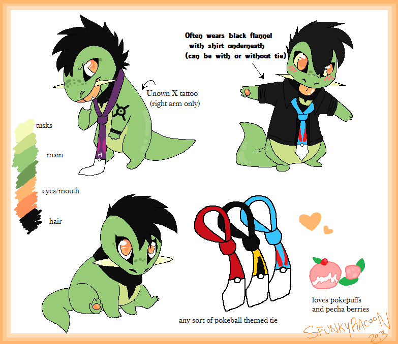 Xew The Axew Reference Sheet