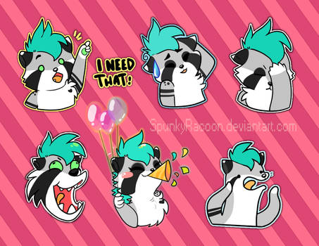 more Spunky stickers