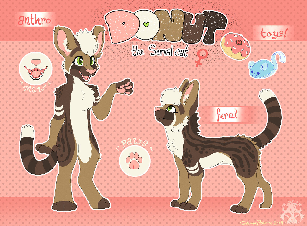 Donut Reference .:CO:. Donut Reference Sheet by SpunkyRacoon on DeviantArt