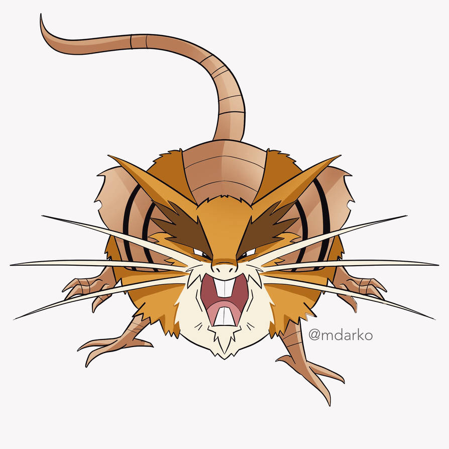 Mega Raticate by artofmarco on DeviantArt