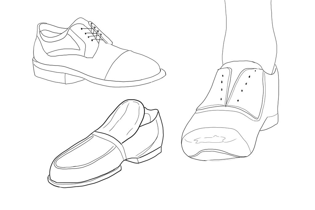 Drawing Study - Dress Shoes By Redquillstudio On Deviantart