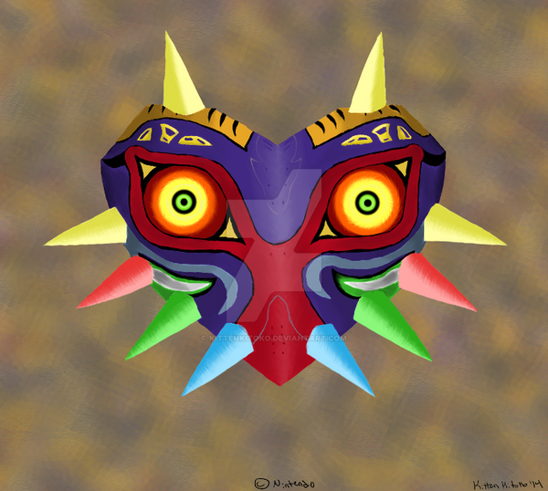 Majora's Mask by KittenKitoko on DeviantArt