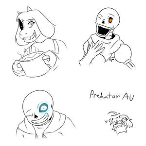 Predator AU Undertale