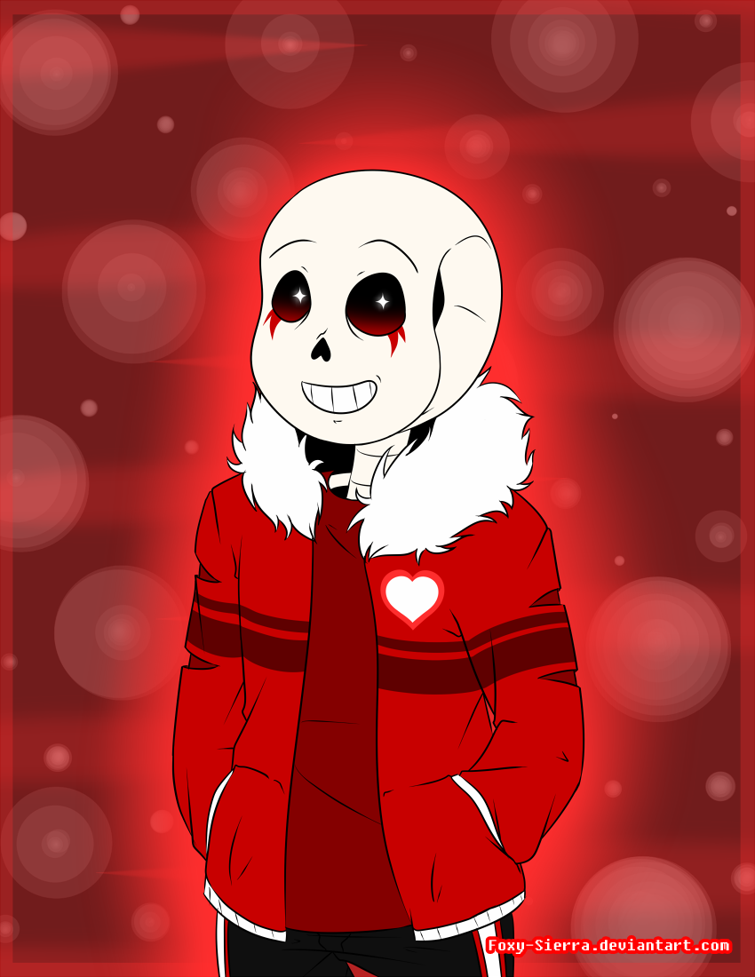 Red soul killer sans by FishOnCola on DeviantArt