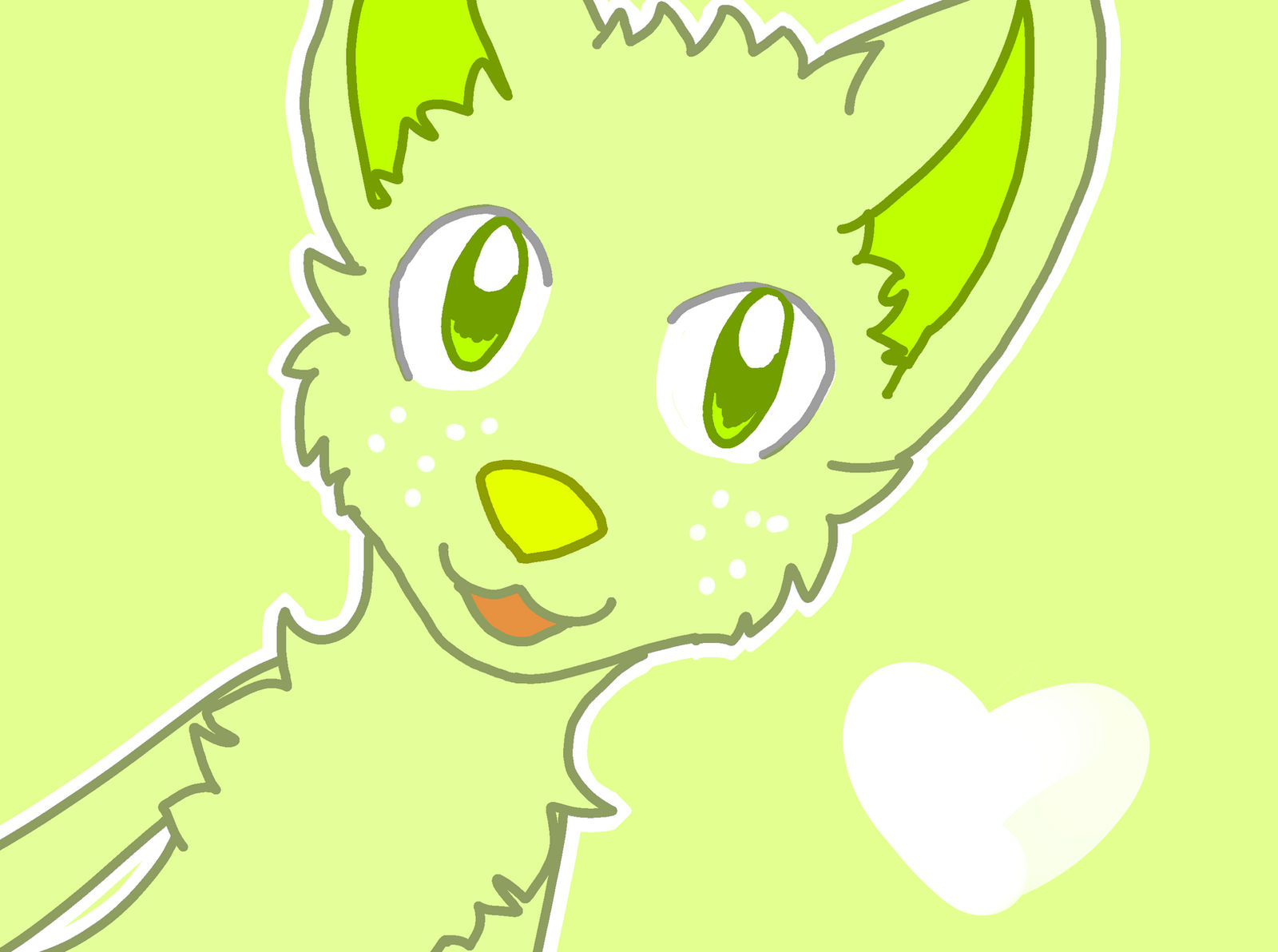 Green Color Chibi Green Chibi by Veponen on DeviantArt