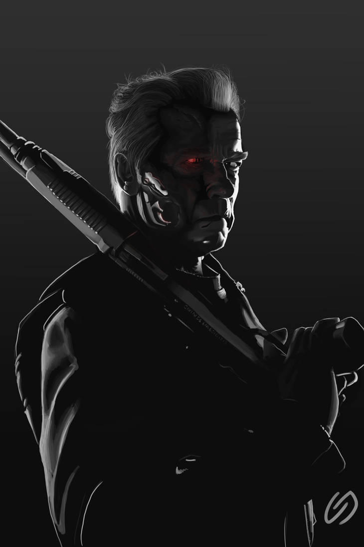 Arnold Schwarzenegger - Terminator Genisys by ConorJamesArt on DeviantArt
