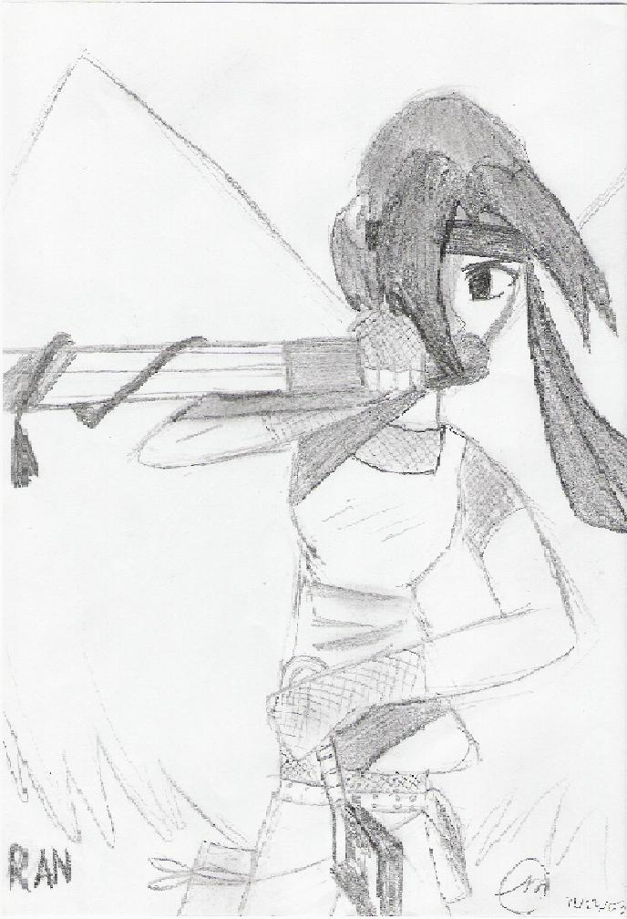 Ran with Ninja Sword by fireshinex on DeviantArt