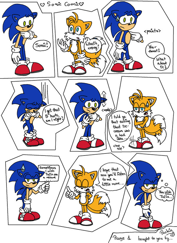 Sonic Comic Page 01 By AishaPachia On DeviantArt sonic-comic-page-01-by-aishapachia-on-deviantart