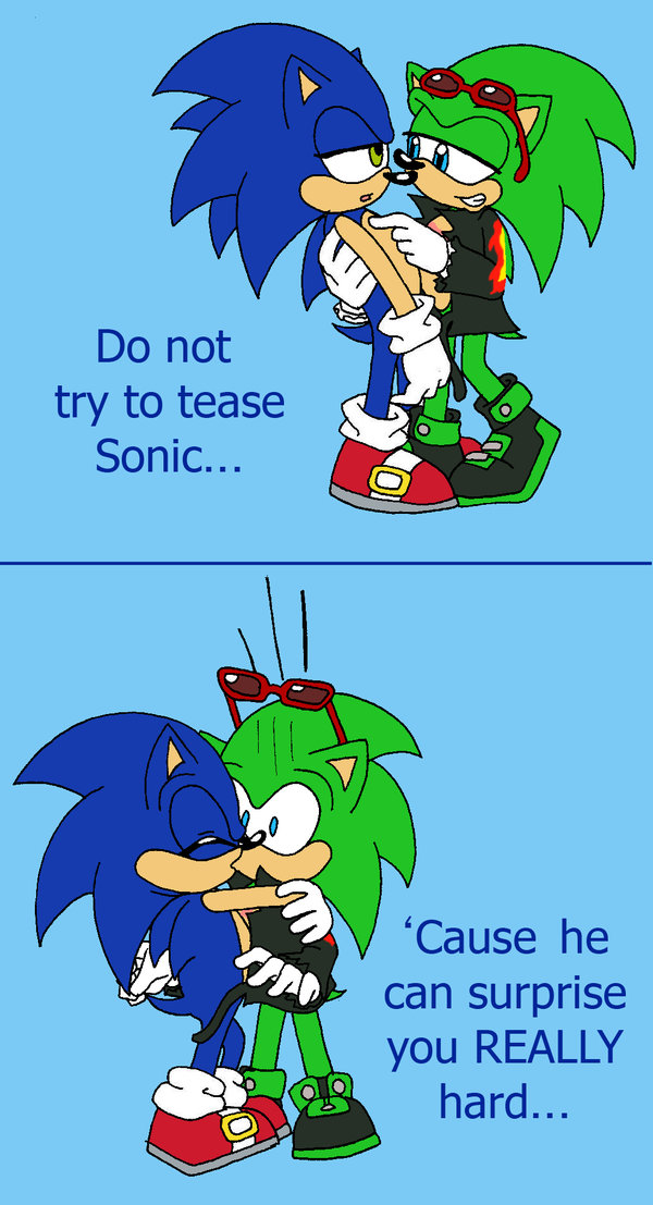 Sonourge -Don't tease Sonic-