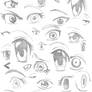 Eyes doodles