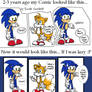 Then and Now  -Sonic - Comic-