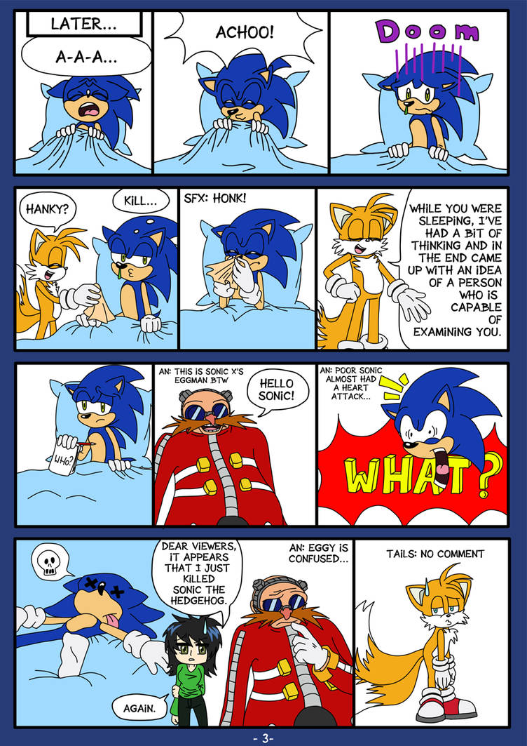 Sonic Comic Page 3 remade By AishaPachia On DeviantArt sonic-comic-page-3-remade-by-aishapachia-on-deviantart