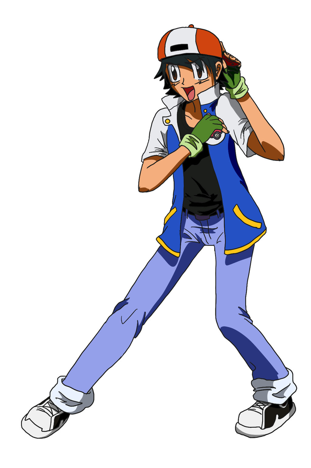 Ash Jutsu Ash Ketchum Challenges You To Battle by AishaPachia on DeviantArt