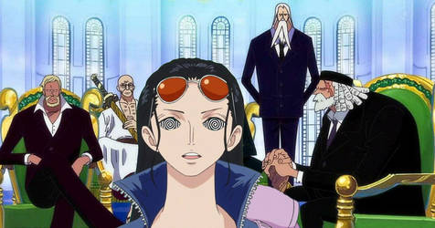 Nico Robin brainwashed by the World Government