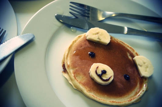 beary pancakes