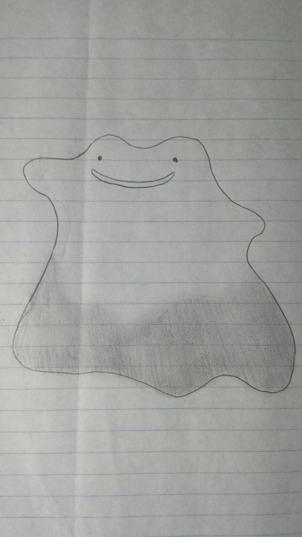 Ditto Pokemon Draw Pokemon Ditto by sketchman159 on DeviantArt