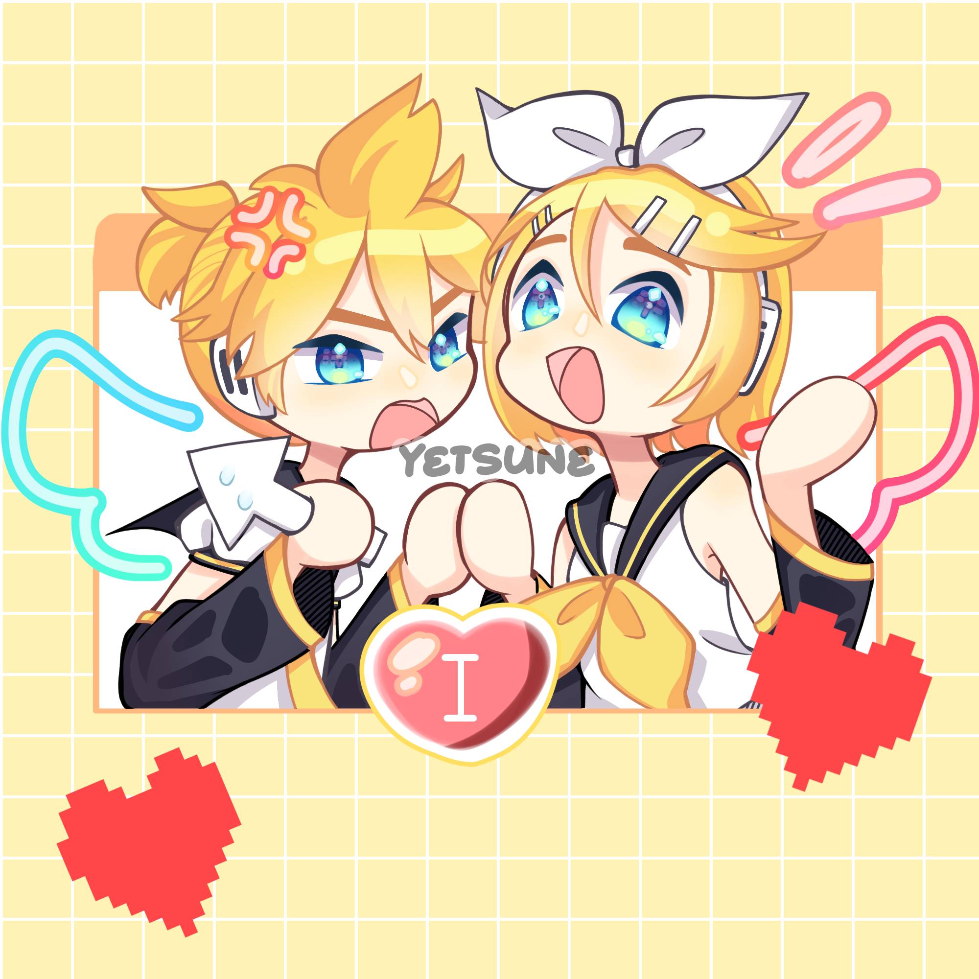 Len And Ryn Rin and len by yetsune12 on DeviantArt