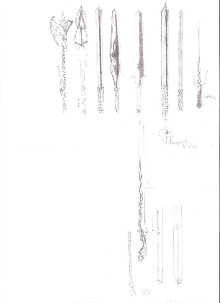 Random Weapon Cartoon Writing Random Weapons Sketches by Ekian on DeviantArt