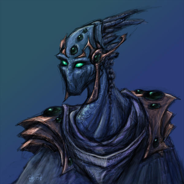 Protoss Portrait protoss portrait by unwirklich on DeviantArt
