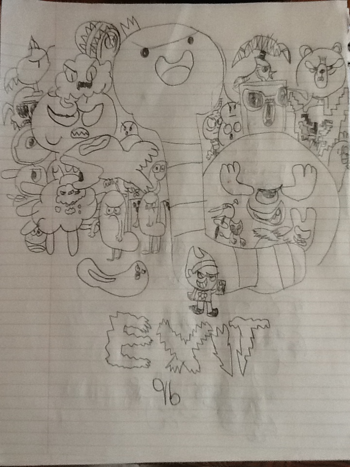 Exit 9B Cartoon Network Crossover by Gumball-Pokemon-fan on DeviantArt