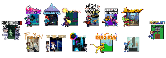 Indie Pogo Fanmade Sprites