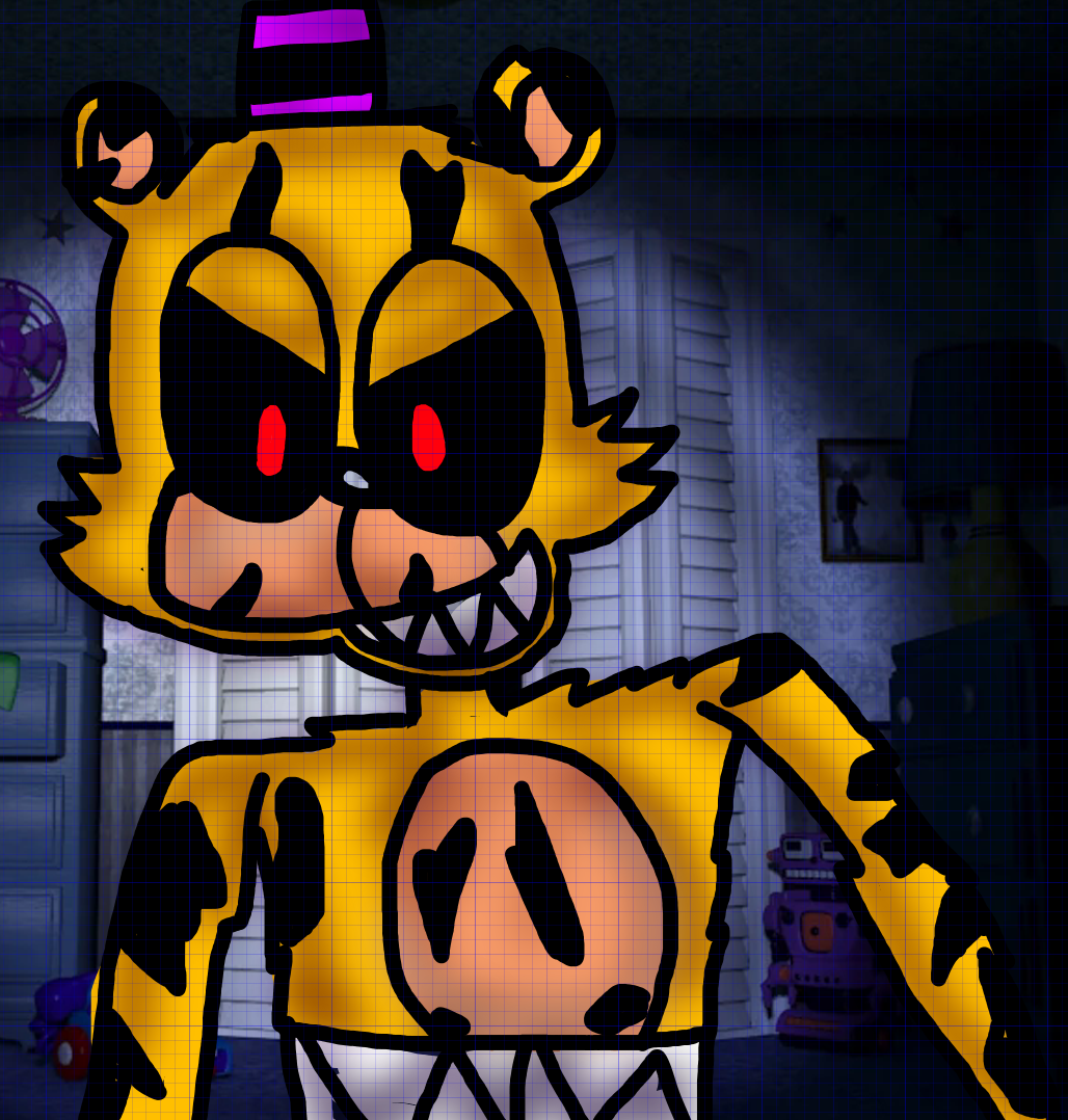 Fredbear Nightmare by LadyFiszi on DeviantArt