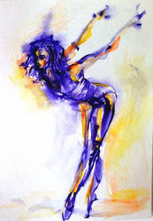 violet. balerinna.
